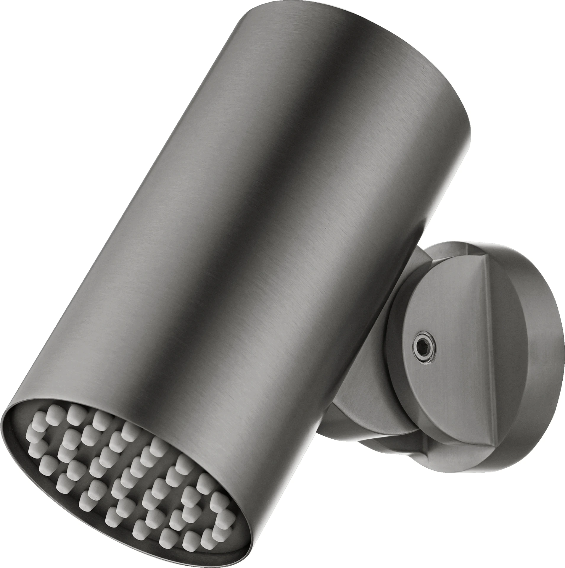 Pulvérisateur mural rond de la série TUBE en métal de pistolet noir