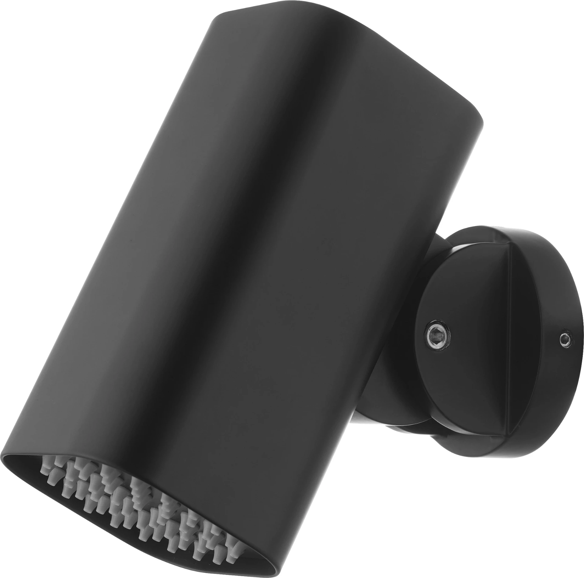 Pulvérisateur mural carré TUBE series en noir mat